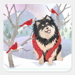 Adesivos do COMFORT & JOY Finnish Lapphund