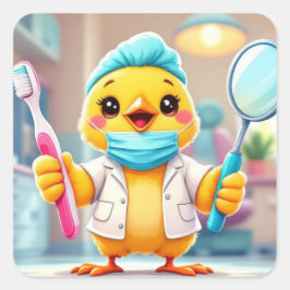 Adesivos do Dentista Chick