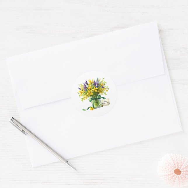 Adesivos do Dia das Mães (Envelope)
