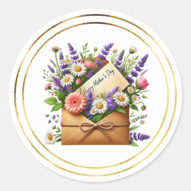Adesivos do Dia das Mães (Frente)