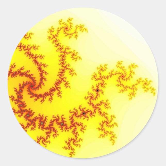 Adesivos do Dragão Amarelo (Frente)