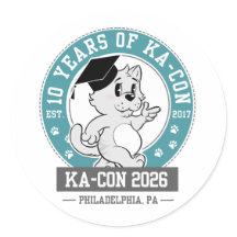 Adesivos do Logotipo da KACON 2026