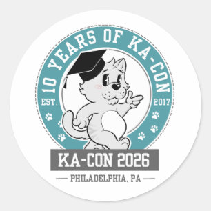 Adesivos do Logotipo da KACON 2026