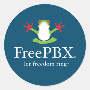 Adesivos do logotipo FreePBX