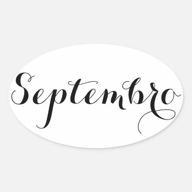 Adesivos do Mês de Esperanto - Septembro (Setembro (Frente)