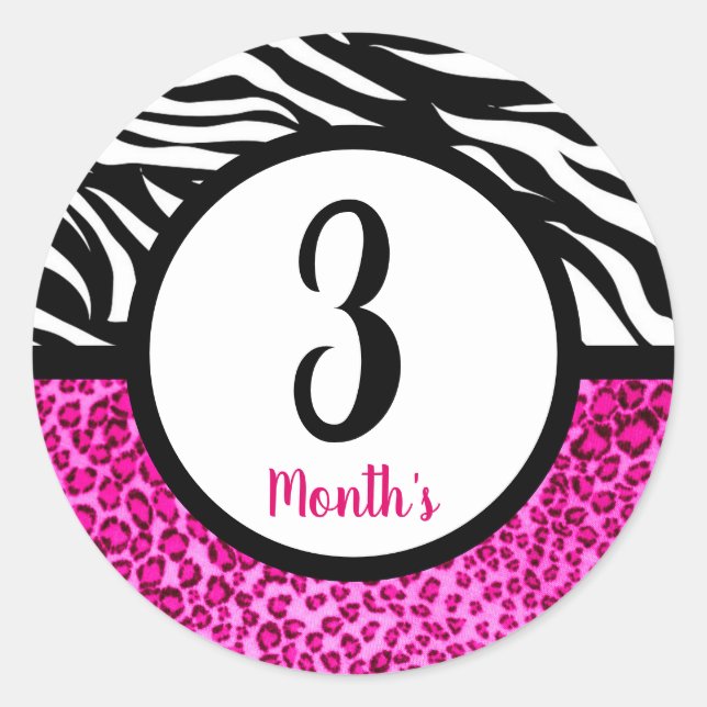 Adesivos do Mês do Bebê (Frente)