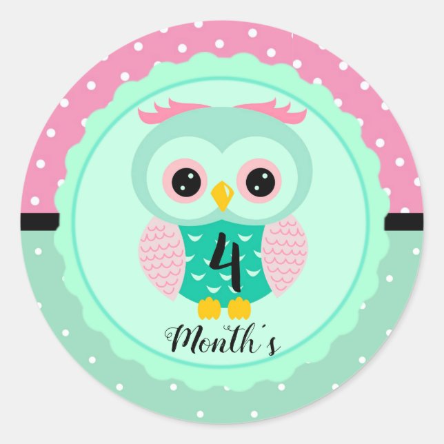 Adesivos do Mês do Bebê (Frente)