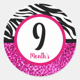 Adesivos do Mês do Bebê