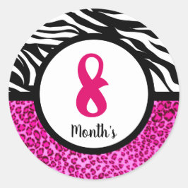 Adesivos do Mês do Bebê