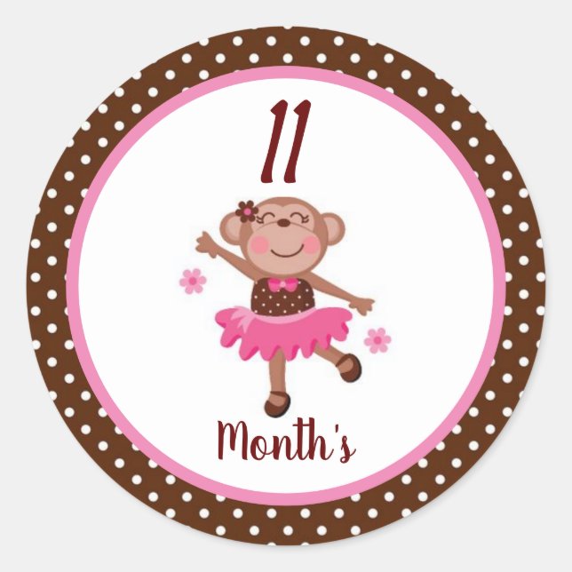 Adesivos do Mês do Bebê (Frente)