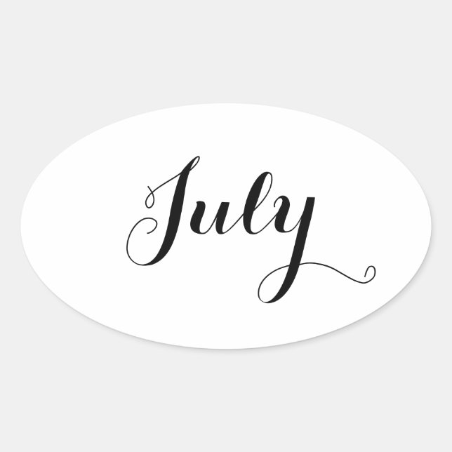 Adesivos do Mês: Julho (Frente)