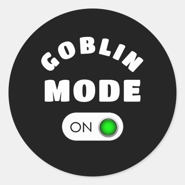 Adesivos do Modo Goblin (Frente)