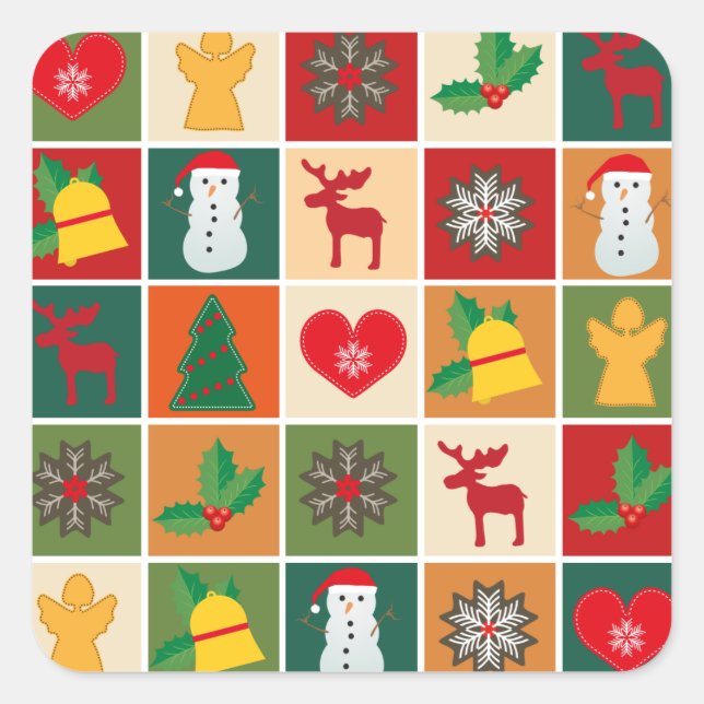 adesivos do natal (Frente)