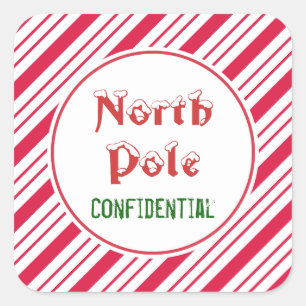 Adesivos do North Pole Confidential