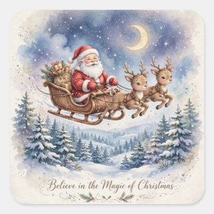 Adesivos do Papai Noel Antigo