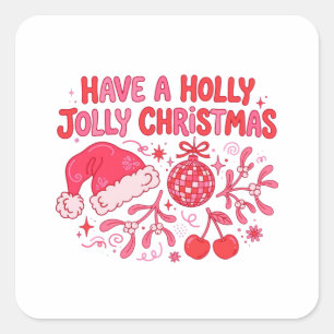 Adesivos do Papai Noel Antigo