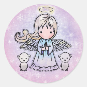 Adesivos do Pequeno Anjo e Ursos Polares