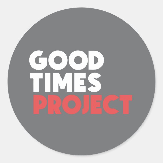 Adesivos do Projeto Goodtimes (Frente)