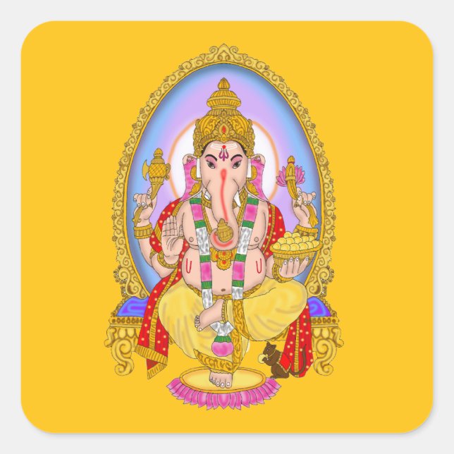 Adesivos do Senhor Ganesha (Frente)