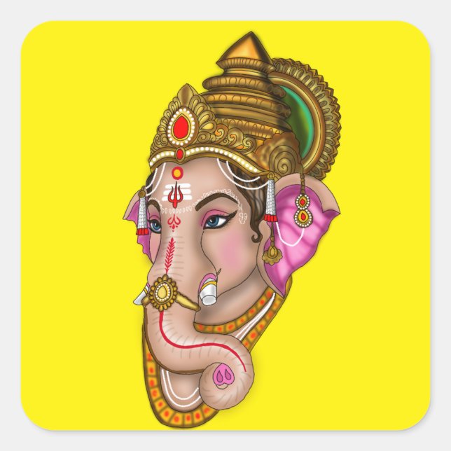Adesivos do Senhor Ganesha (Frente)