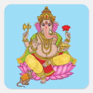 Adesivos do Senhor Ganesha