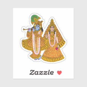 Adesivos do Senhor Krishna