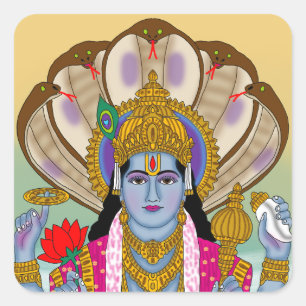 Adesivos do Senhor Vishnu