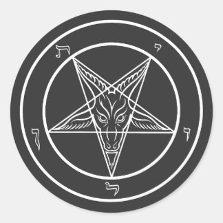 Adesivos do Sigilo de Bafometo CoS