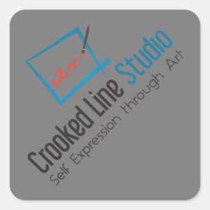 Adesivos do Studio de Linha Cruzada