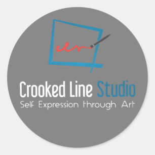 Adesivos do Studio de Linha Cruzada