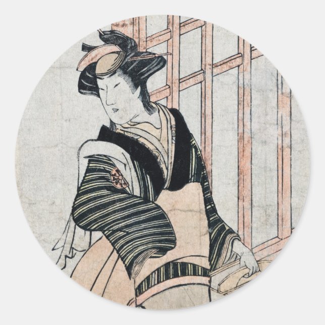 Adesivos do Teatro Kabuki Japonês (Frente)