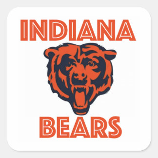 Adesivos dos Indiana Bears