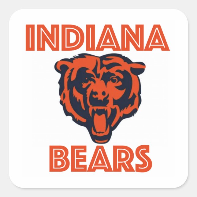 Adesivos dos Indiana Bears (Frente)