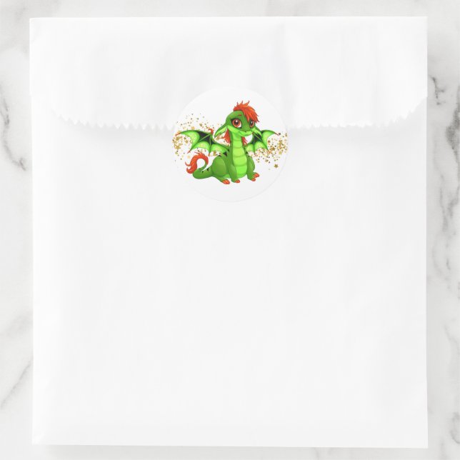 Adesivos Dragões (Bolsa)