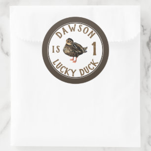 Adesivos Duck Round