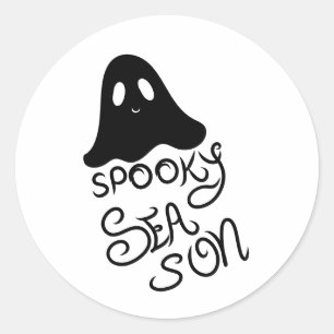 Adesivos e etiquetas de Halloween da Temporada Ass