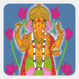 Adesivos e Porta-Chaves Ganesha Combo