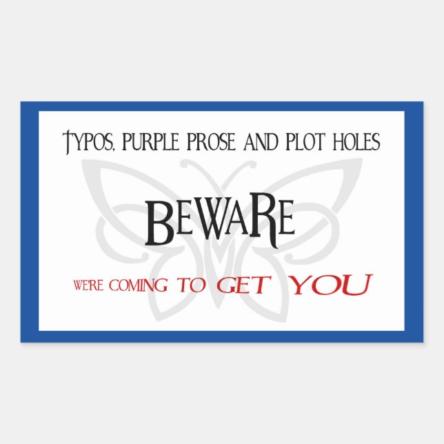 Adesivos EdMo Beware (Frente)