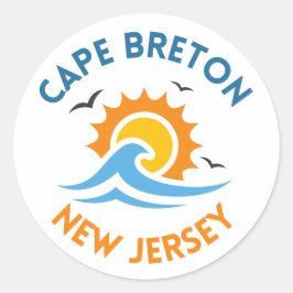 Adesivos Ensolarados de Cape Breton
