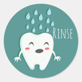 Adesivos Enxágue Dentista (folha de 20)