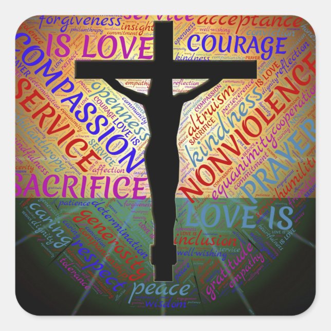 adesivos espirituais de inspiração (Frente)