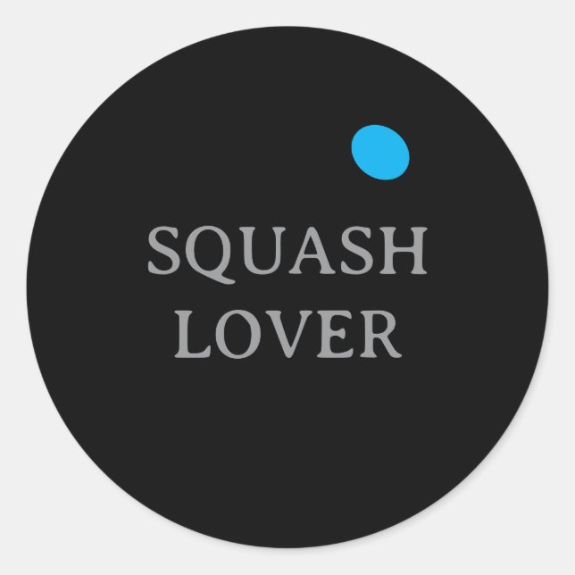 Adesivos esportivos personalizados de bola de squa (Frente)