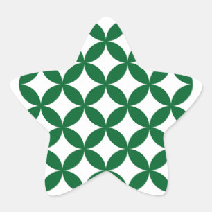 Adesivos Estrela de Ombro Verde