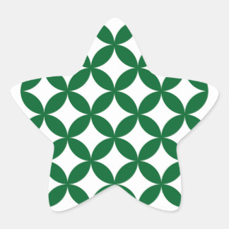 Adesivos Estrela de Ombro Verde