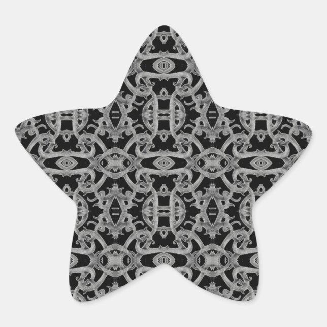 Adesivos Estrela GÓTICO (Frente)