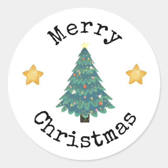 Adesivos Feliz Natal (Frente)