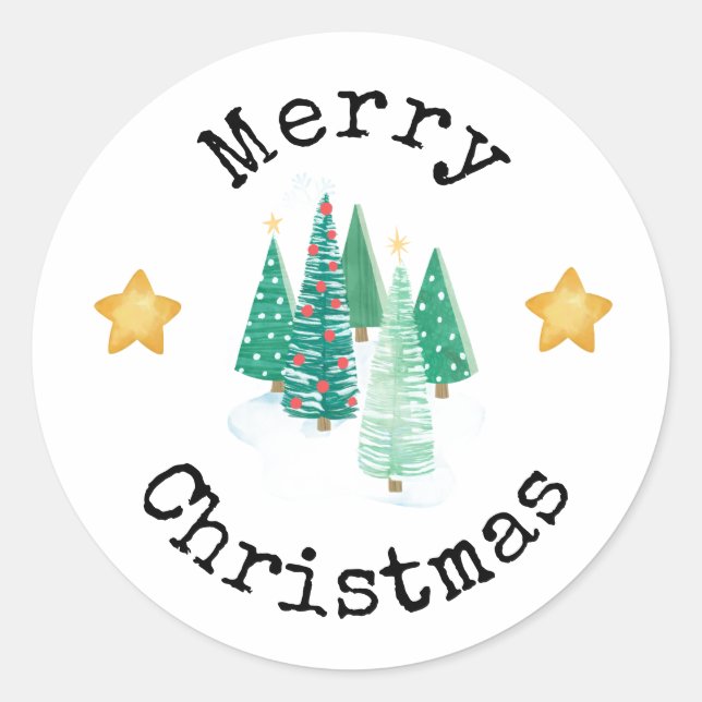 Adesivos Feliz Natal (Frente)