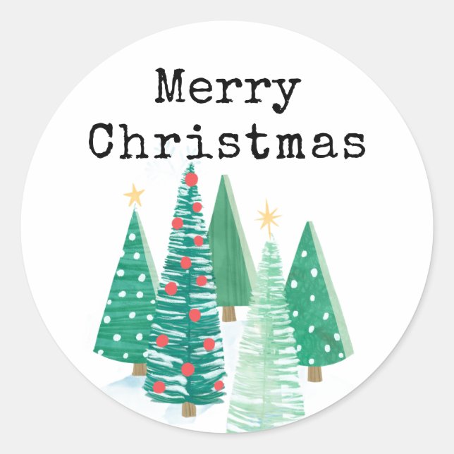 Adesivos Feliz Natal (Frente)