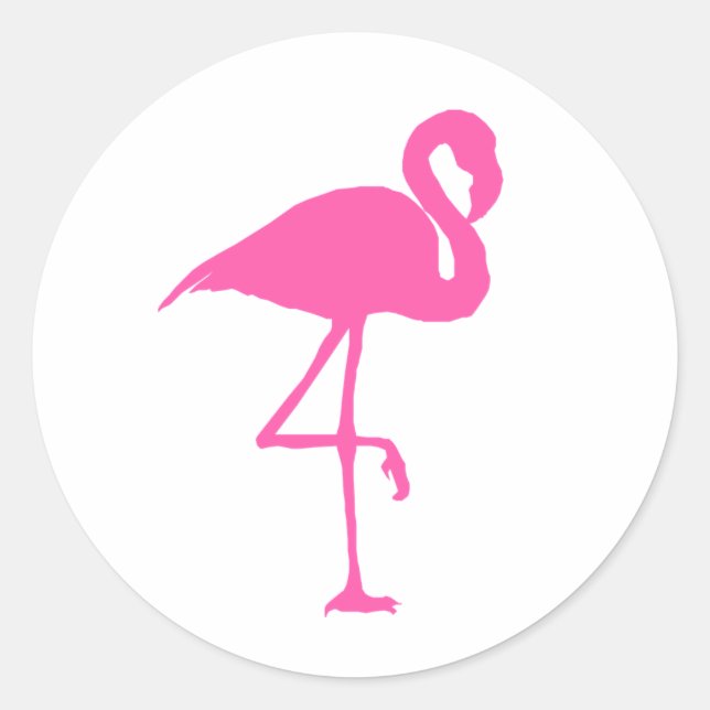 Adesivos Flamingo Rosa (Frente)