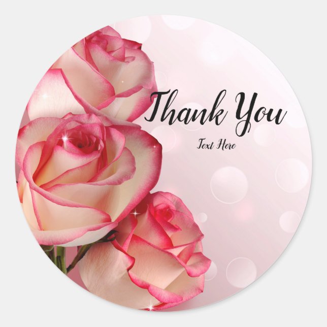 Adesivos florais personalizados (Frente)